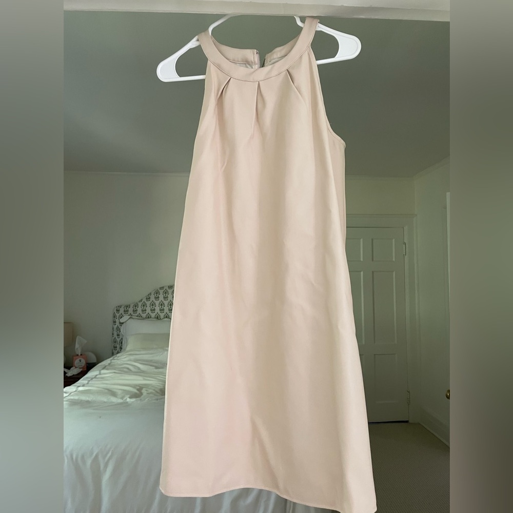 NWT Sabine Faux Leather Mini Dress